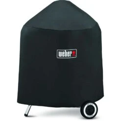 Weber Grills Premium Grill Cover For 26-Inch Original Kettle Premium Charcoal Grills