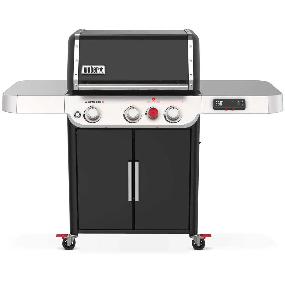 Weber Grills Genesis EX-325s Propane Gas Smart Grill With Sear Burner - Black