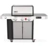 Weber Grills Genesis SX-335 Propane Gas Smart Grill With Sear Burner & Side Burner - Stainless Steel