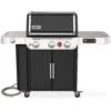 Weber Grills Genesis EX-335 Natural Gas Smart Grill With Sear Burner & Side Burner - Black