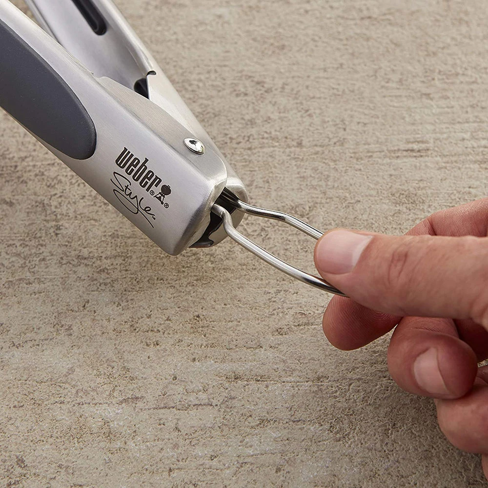 Weber Grills Deluxe Stainless Steel 2-Piece BBQ Tool Set - Image 4