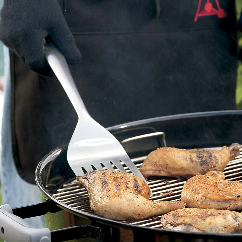 Weber Grills Deluxe Stainless Steel 2-Piece BBQ Tool Set - Image 7