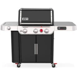 Weber Grills Genesis EX-335 Propane Gas Smart Grill With Sear Burner & Side Burner - Black