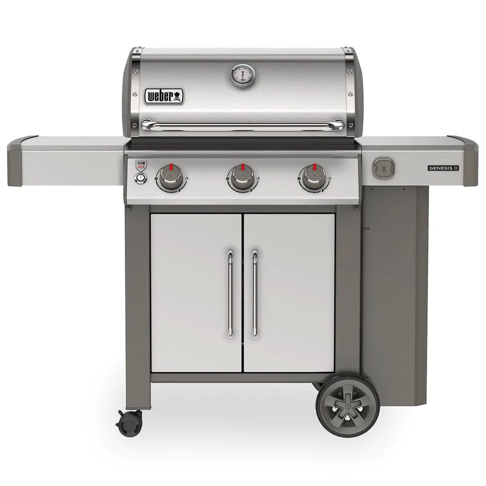 Weber Grills Genesis II S-315 Natural Gas Grill - Stainless Steel