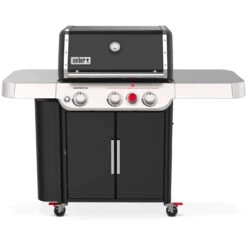 Weber Grills Genesis SI-E-330 Special Edition Propane Gas Grill With Sear Burner & Smoker Box - Black