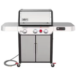 Weber Grills Genesis SX-325s Natural Gas Smart Grill With Sear Burner - Stainless Steel