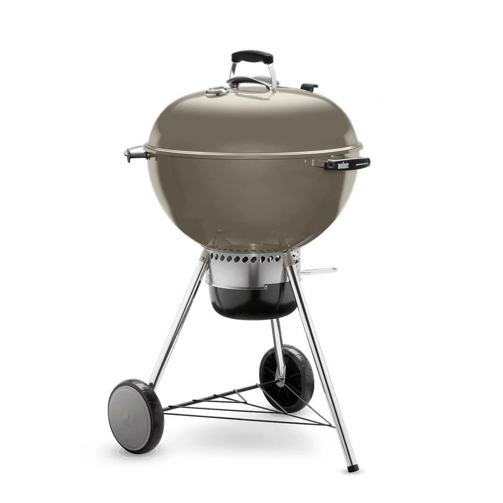 Weber Grills Master Touch 22-Inch Charcoal Grill With Gourmet BBQ System Cooking Grate - Smoke - Image 2