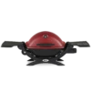 Weber Grills Q 1200 Portable Propane Gas Grill - Red