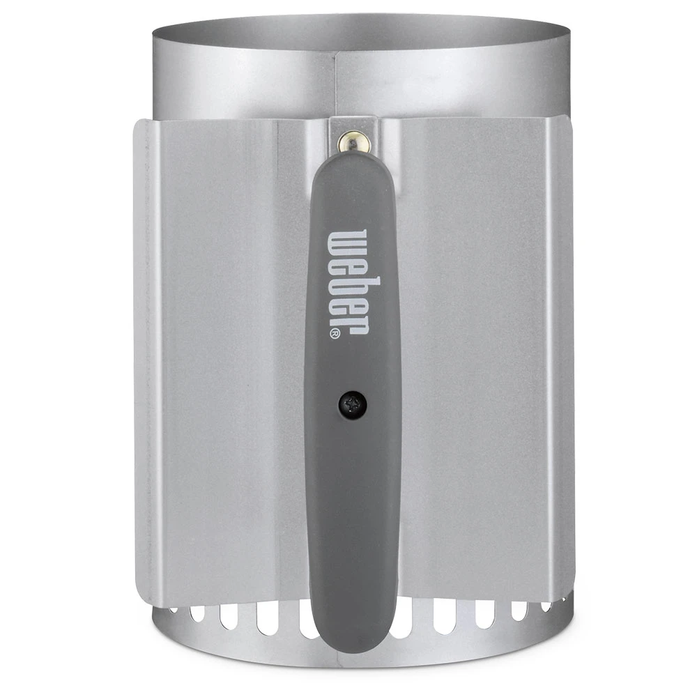 Weber Grills RapidFire Compact Aluminized Steel Charcoal Chimney - Image 4
