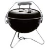 Weber Grills Smokey Joe Premium 14-Inch Portable Charcoal Grill - Black
