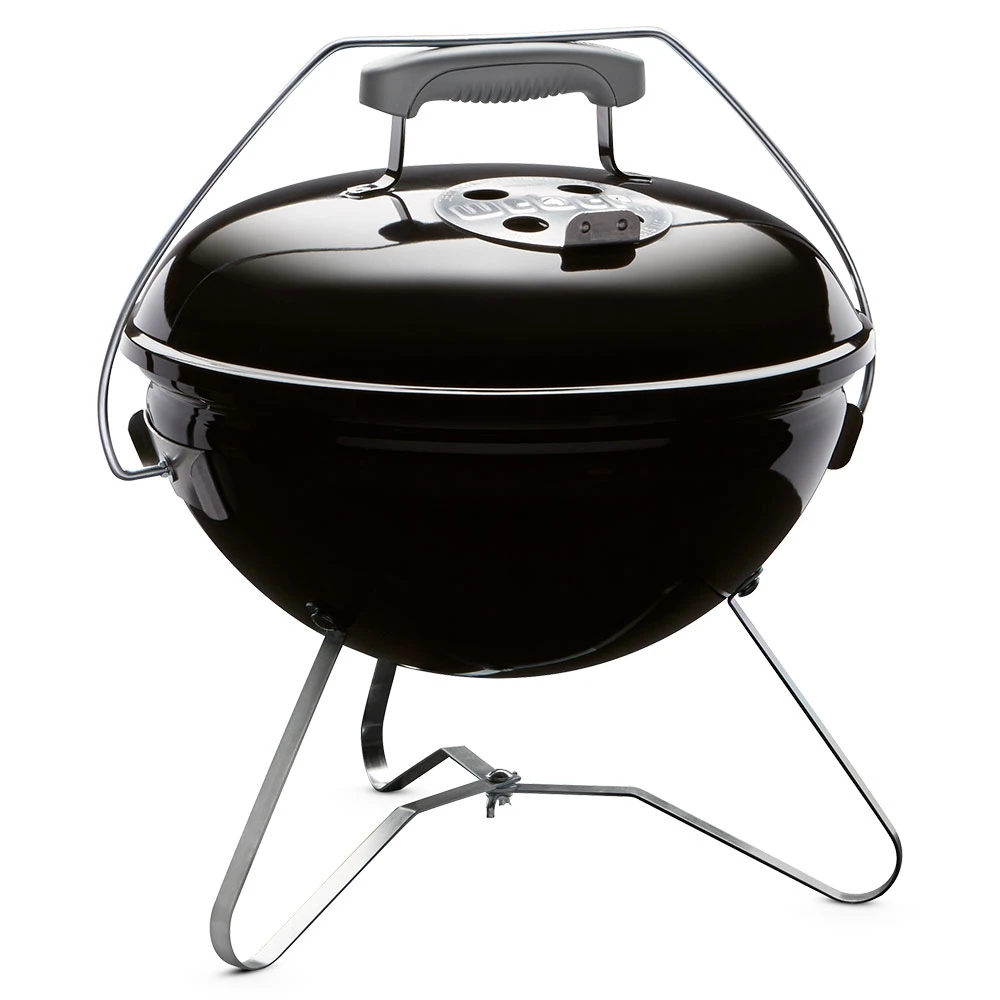 Weber Grills Smokey Joe Premium 14-Inch Portable Charcoal Grill - Black