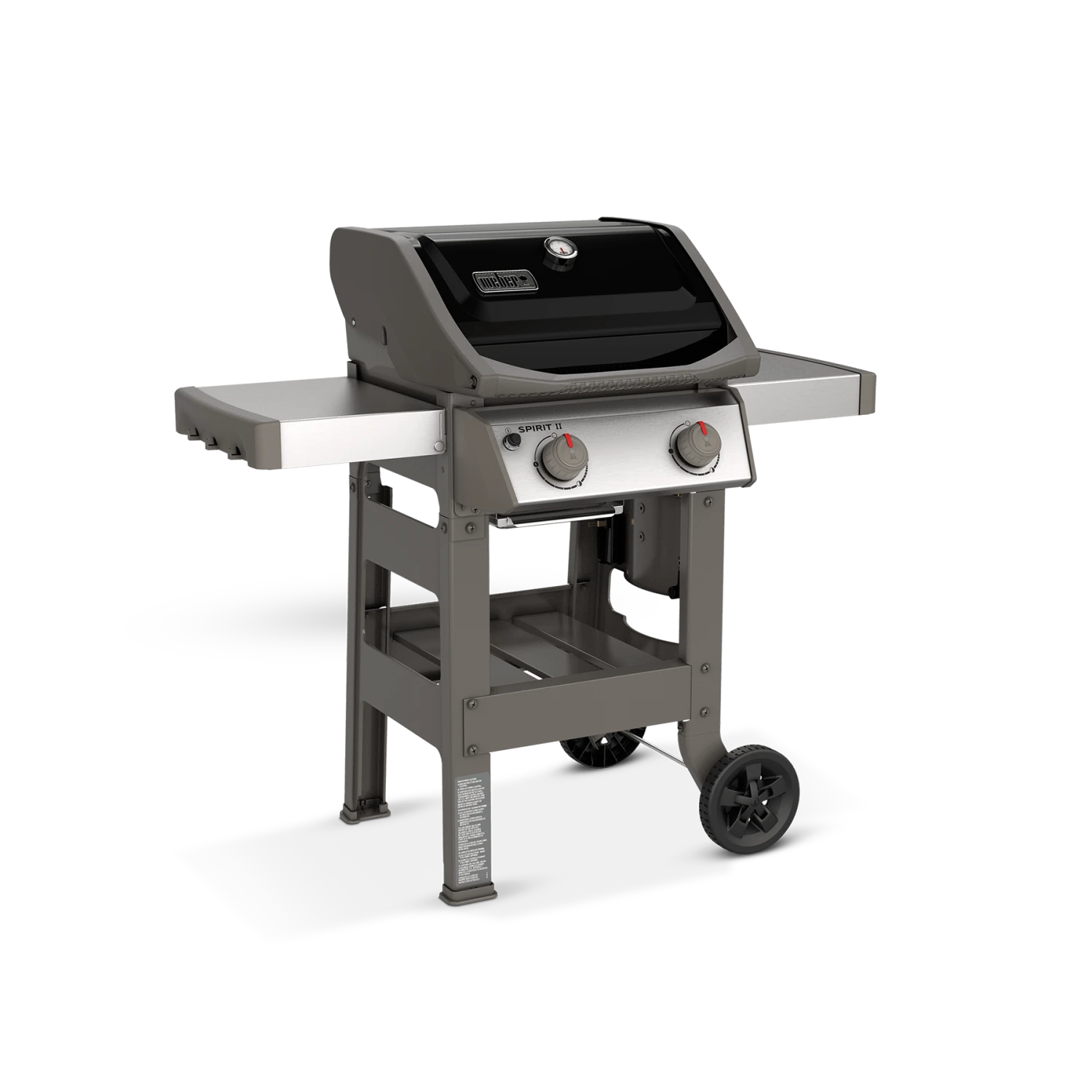 Weber Grills Spirit II E-210 Freestanding Propane Gas Grill - Black - Image 3