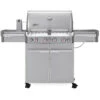 Weber Grills Summit S-470 Propane Gas Grill With Rotisserie, Sear Burner, And Side Burner