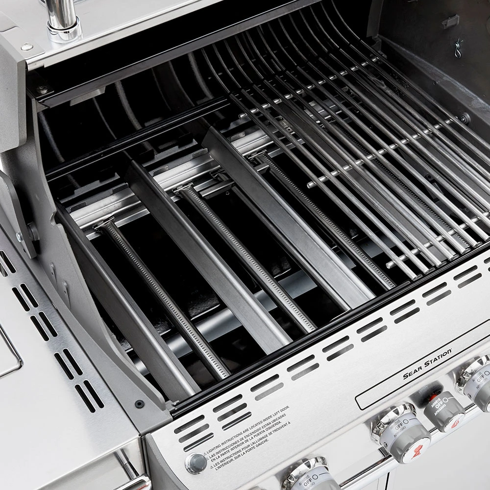 Weber Grills Summit S-670 Propane Gas Grill With Rotisserie, Sear Burner, And Side Burner - Image 6