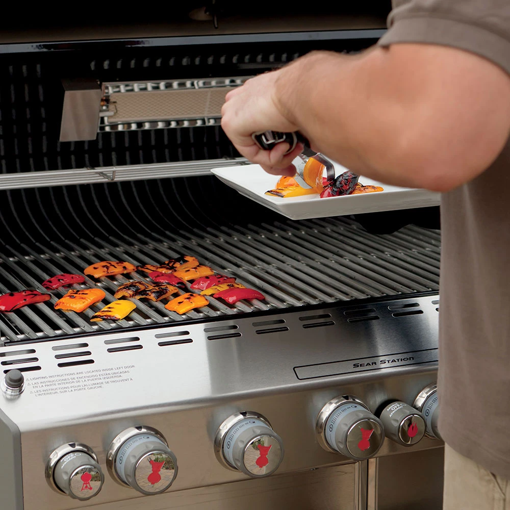 Weber Grills Summit S-670 Propane Gas Grill With Rotisserie, Sear Burner, And Side Burner - Image 7