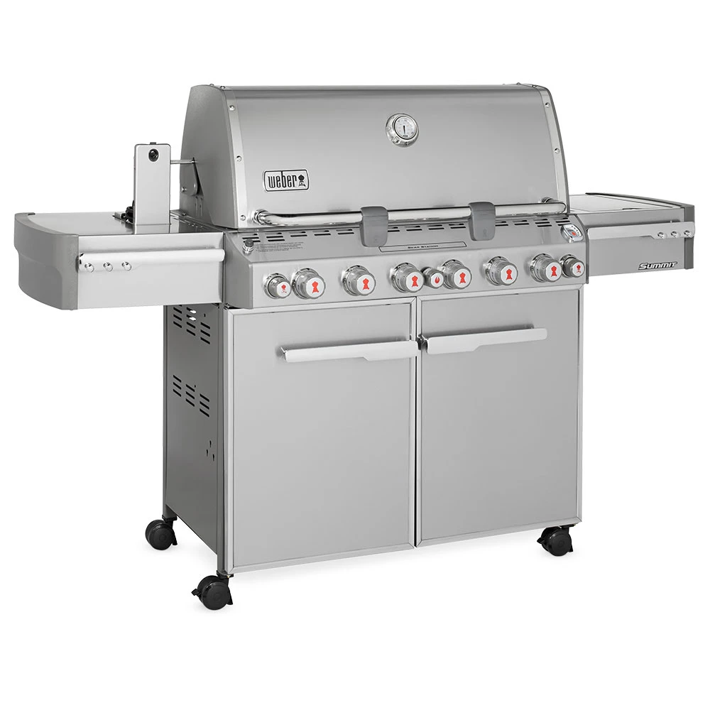 Weber Grills Summit S-670 Propane Gas Grill With Rotisserie, Sear Burner, And Side Burner - Image 10