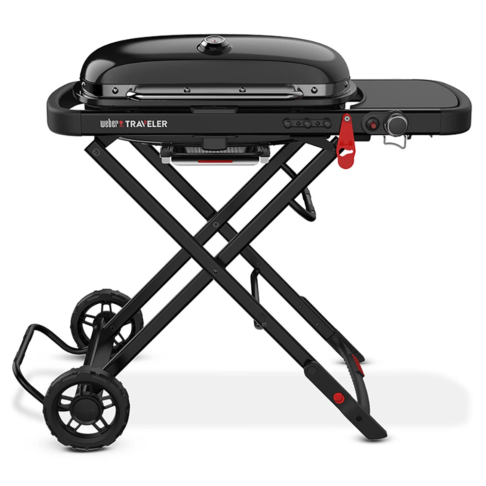 Weber Grills Traveler Portable Propane Gas Grill - Stealth