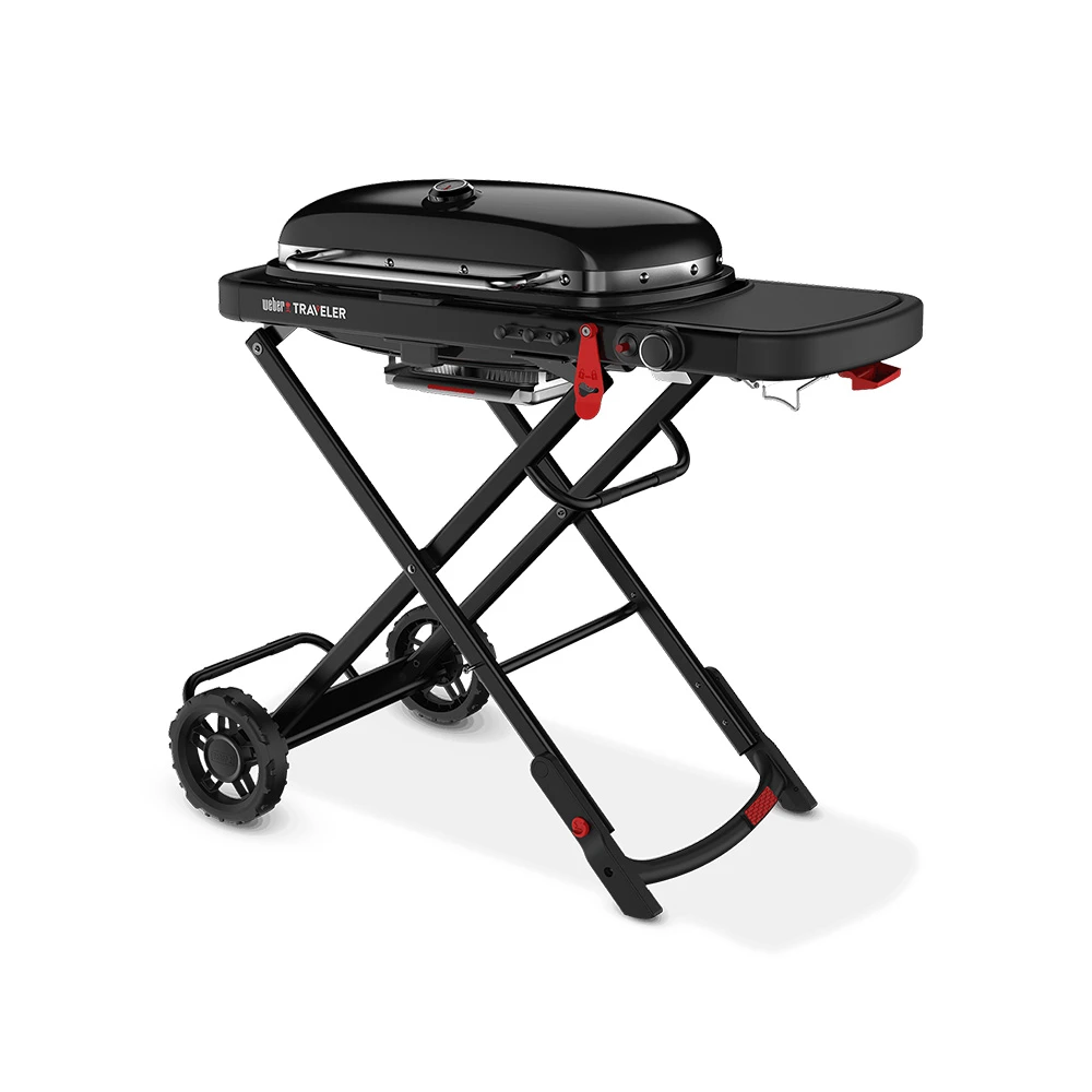 Weber Grills Traveler Portable Propane Gas Grill - Stealth - Image 2