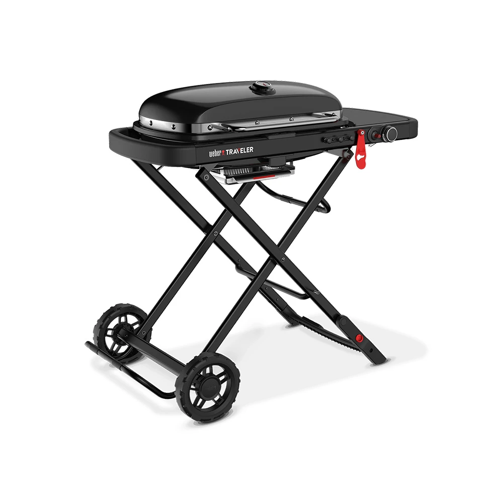 Weber Grills Traveler Portable Propane Gas Grill - Stealth - Image 3