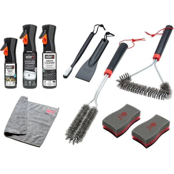Weber Rengöringskit Till Gasolgrill Rostfritt Stål