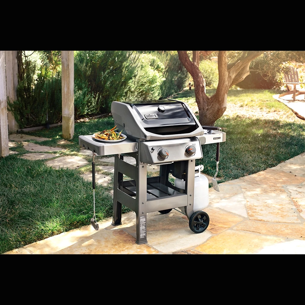 Weber Grills Spirit II E-210 Freestanding Propane Gas Grill - Black - Image 5