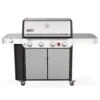 Weber Genesis 4-Burner Freestanding Gas Grill With Sear Burner And Side Burner (WEB-E-S-435)