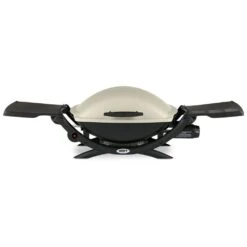 Weber Q2000 Portable Propane Gas Grill With Side Tables (WEB-53060001)