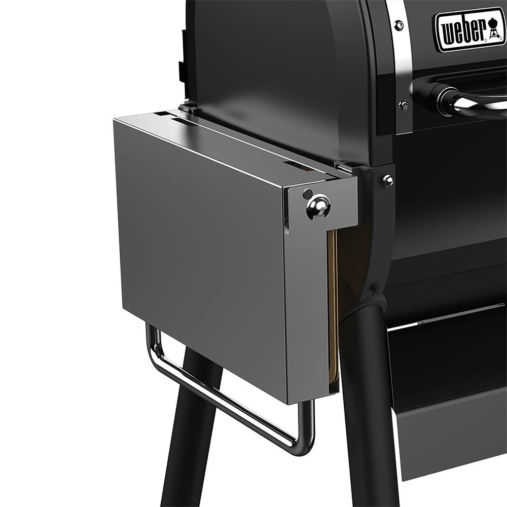 Weber Stainless Steel Folding Side Table For SmokeFire Pellet Grills (WEB-7001) - Image 2