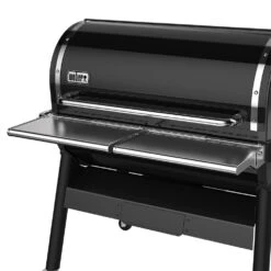Weber Stainless Steel Folding Front Shelf For SmokeFire EX6 Grill (WEB-7003)