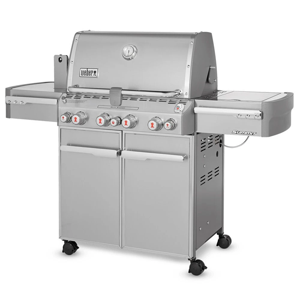 Weber Summit 4-Burner Freestanding Gas Grill With Rotisserie, Sear Station And Side Burner (WEB-E-S-470) - Image 2