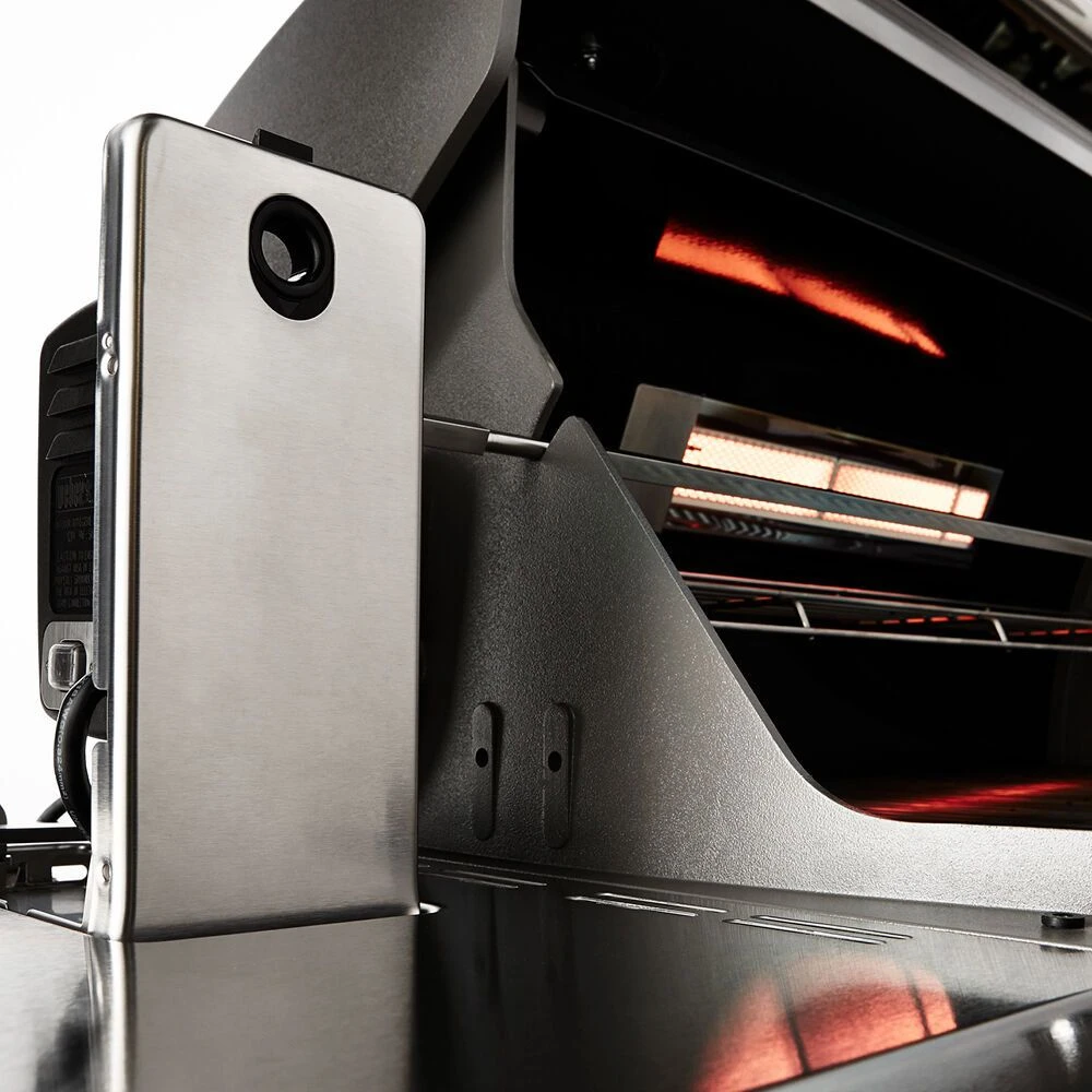 Weber Summit 4-Burner Freestanding Gas Grill With Rotisserie, Sear Station And Side Burner (WEB-E-S-470) - Image 6