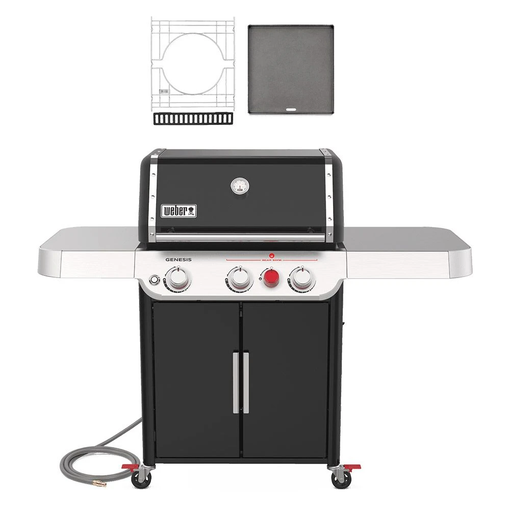 Weber Genesis 3-Burner Freestanding Gas Grill With Crafted Griddle
